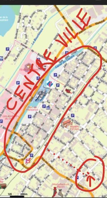 Propre Spacieux Renove Pratique Proche Centre Montceau-les-Mines Εξωτερικό φωτογραφία